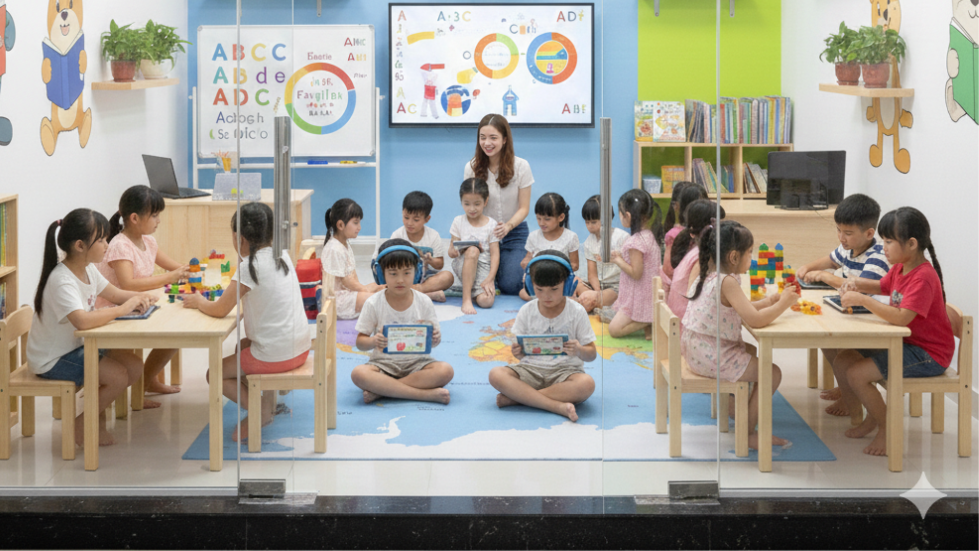 Học tiếng Anh tại trung tâm Tuấn An giúp học sinh hết mất gốc, học từ nền tảng, dạy chậm - chắc - hiểu sâu, theo sát từng em, tiến bộ bền vững và tự tin hơn mỗi ngày.