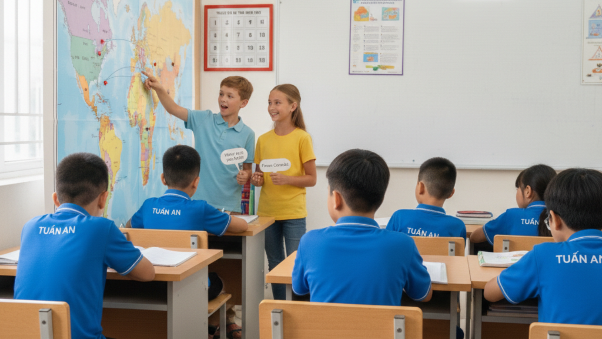 Trung tâm giáo dục Tuấn An chuyên giáo dục sớm và bồi dưỡng học tập cho trẻ từ 3 đến 17 tuổi. Dạy từ gốc, theo sát từng học sinh, giúp con tự tin và tiến bộ bền vững.