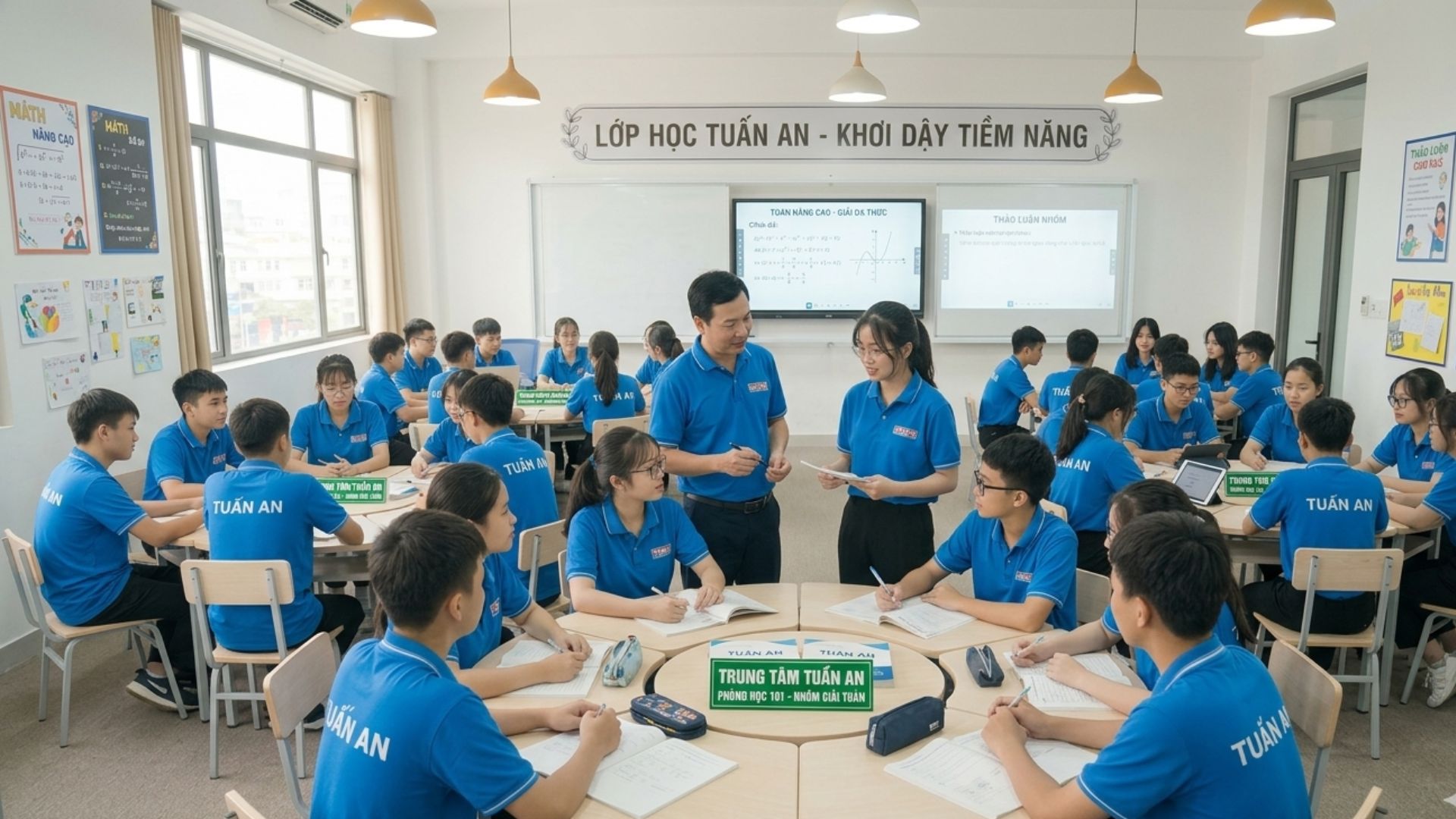 Khám phá trung tâm dạy kèm uy tín cho trẻ tại Quận 6 - Trung tâm Tuấn An.  Lớp học chất lượng, giúp trẻ tiến bộ nhanh và tự tin hơn trong học tập.