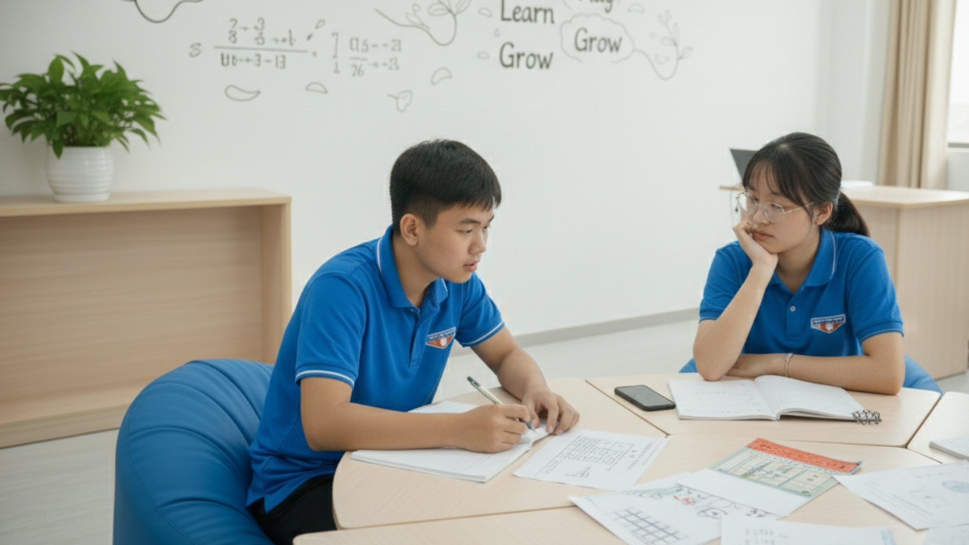 Toán logic Tuấn An giúp học sinh học Toán từ gốc, phát triển tư duy logic, hiểu bản chất, không học vẹt. Phù hợp với học sinh yếu, mất gốc, cần học chắc và tiến bộ bền vững.