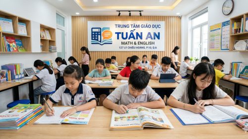 Khám phá phương pháp học chủ động tại Tuấn An giúp trẻ hiểu nhanh, nhớ lâu, tự tin học Toán và Tiếng Anh. Giải pháp hiệu quả cho trẻ mất gốc tại Quận 6.